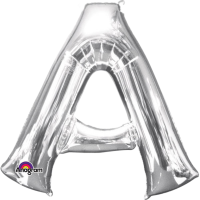 MINI LETTER A SILVER